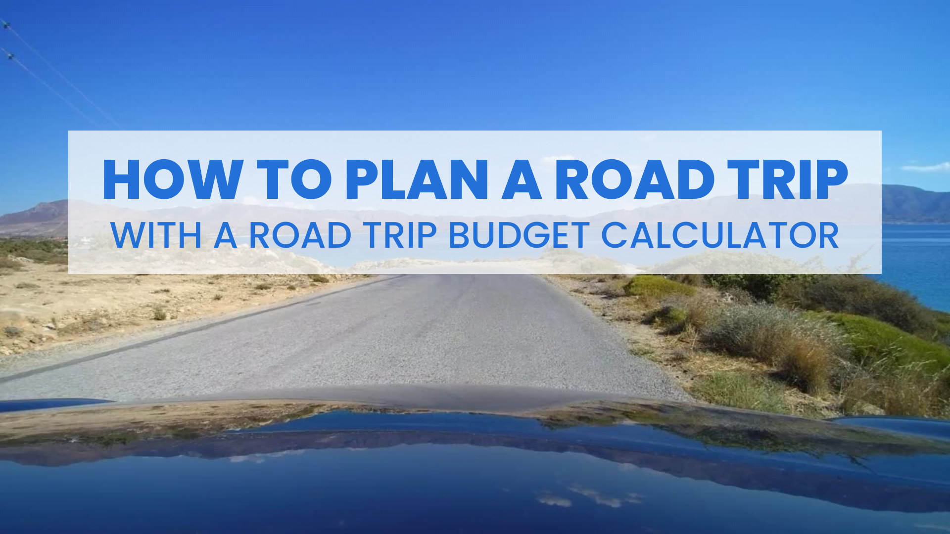 road trip calculator with tolls