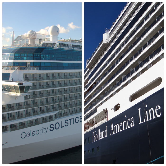 celebrity cruises vs holland america