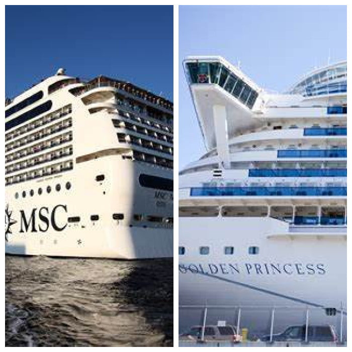 msc yacht club vs princess